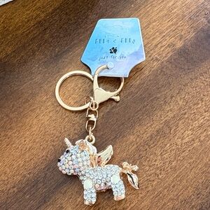 Gold Unicorn Key Holder